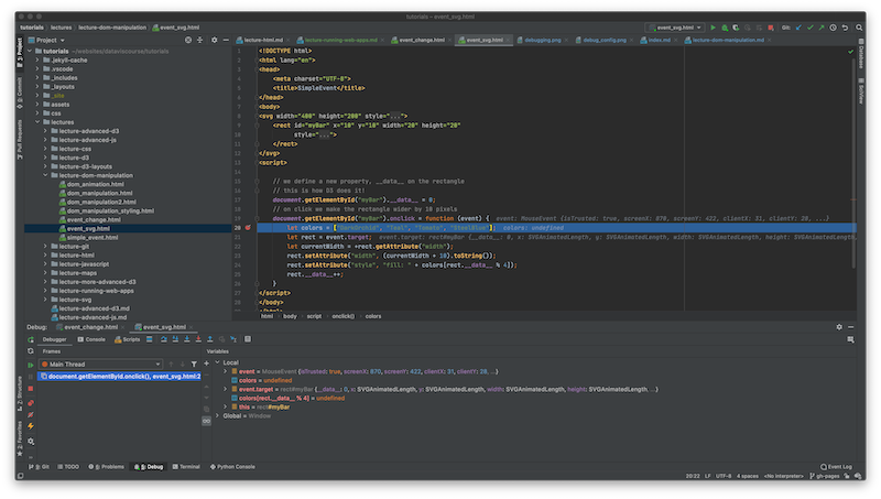 WebStorm debug configuration